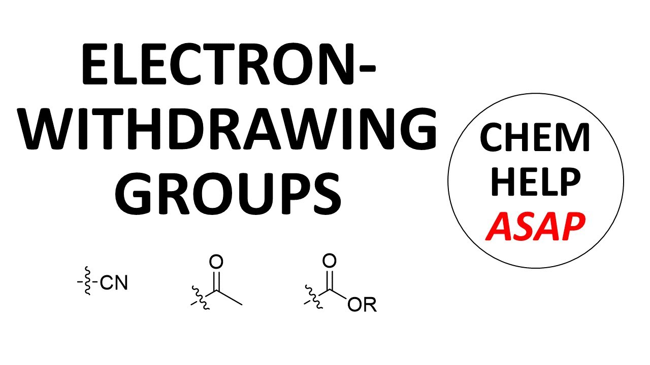 Electron-withdrawing groups