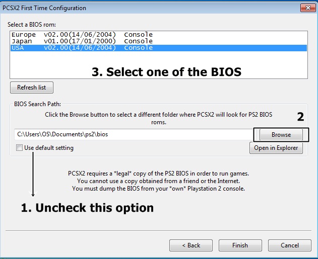 PS2 System BIOS